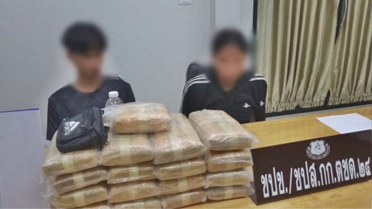 Couple arrested in Udon Thani for meth trafficking to fund wedding