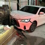 Drunk woman crashes car into Pattaya construction site | Thaiger