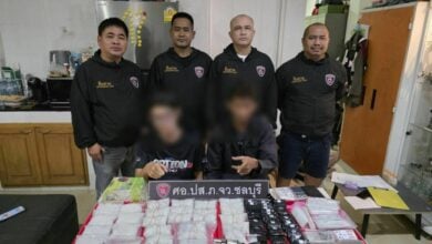 High stakes: Pattaya drug dealers busted in party sting