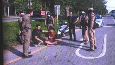 Teen found driving mum’s car in chains in Nakhon Ratchasima
