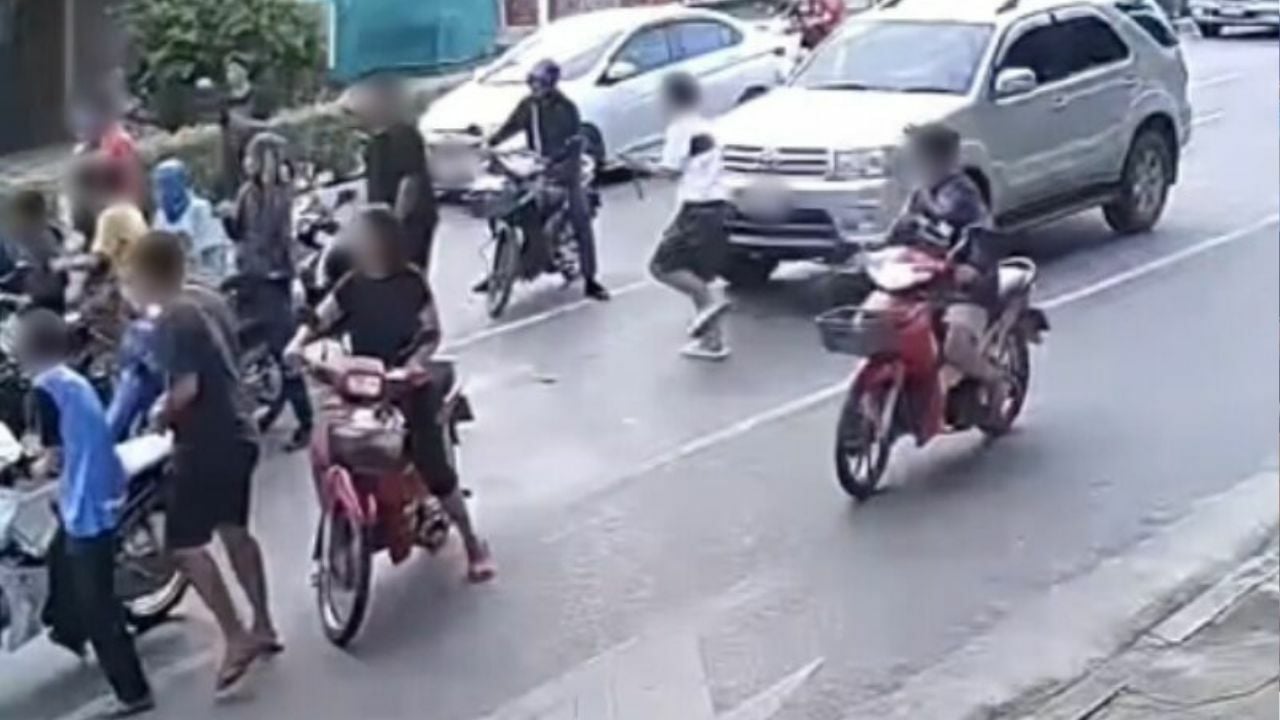 Student brawl in Kanchanaburi leaves four injured