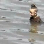 Mysterious floating statue in Bang Pakong River captivates viewers | Thaiger