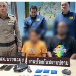 Pattaya couple cuffed for meth deal with toddler in tow