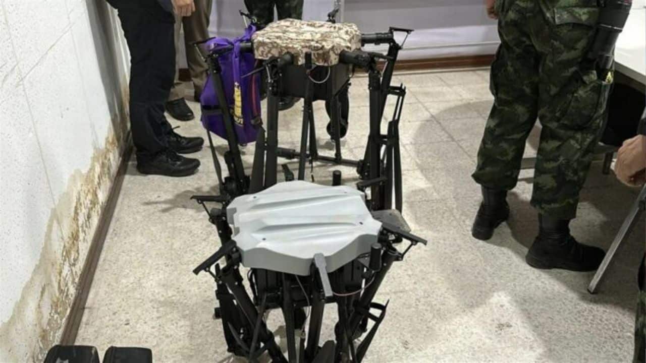 Drones with grenade launchers spark urgent probe in Songkhla