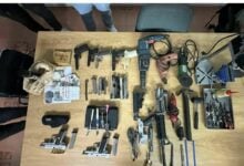 Bang out of order! Bolt bikers busted for flogging DIY firearms