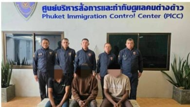 Visa villains! Nigerian trio nicked in Phuket overstay drama