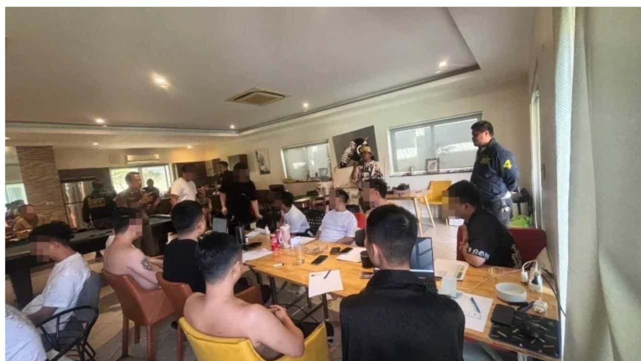 Chinese gang busted in Pattaya over illegal online lending racket | News by Thaiger
