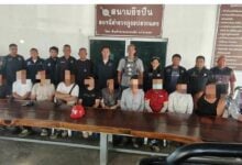 Great wall of shame! Chinese tourists nabbed in Pattaya jobs