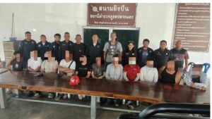 Great wall of shame! Chinese tourists nabbed in Pattaya jobs