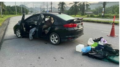 Phuket the bomb! Pair nicked in plot to deliver deadly cargo