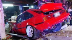 Speeding car crashes into Bangkok home, killing one