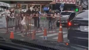 Drunken Turkish teenager gets slapped by Thai woman in Bangkok