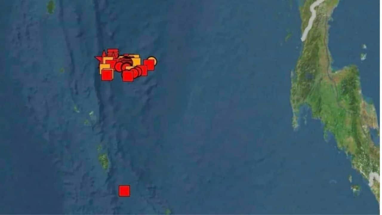 Earthquake swarm rattles Andaman amid tsunami rumblings | News by Thaiger