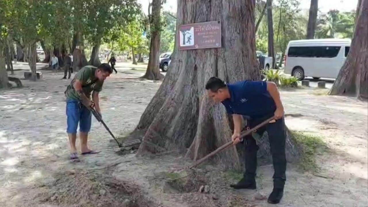 Sixth explosive device found at Krabi’s Noppharat Thara Beach