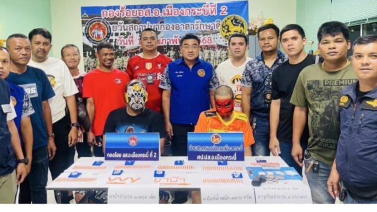 Krabi monk arrested for drug offences during temple raid