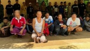 Police arrest 33 migrants in Kanchanaburi smuggling bust