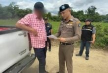 Elderly man arrested for illegal excavation in Chiang Mai