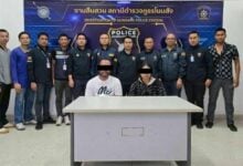 Thai couple arrested for scamming over 2,000 businesses