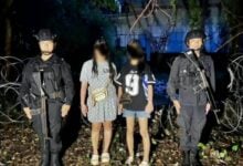 Thai women arrested after illegal border crossing from Cambodia