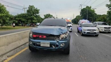 Elderly woman tragically killed by truck in Lop Buri accident