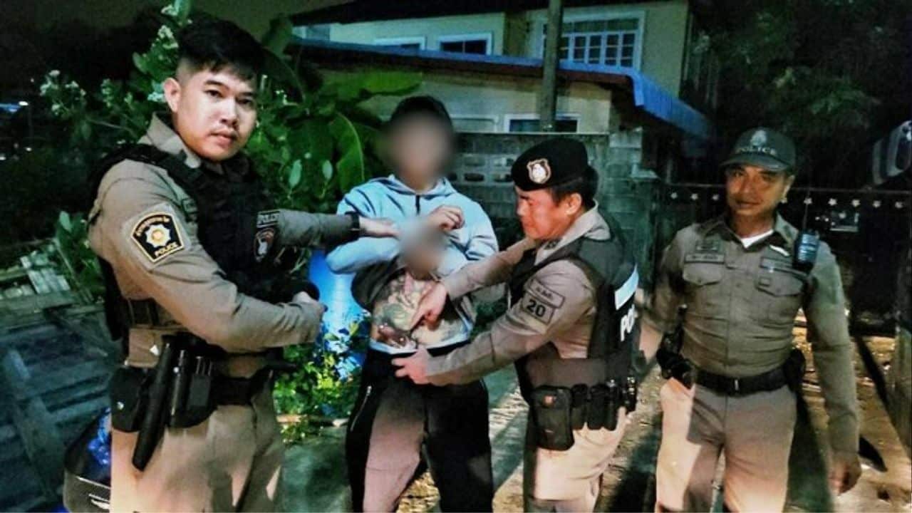 Man arrested for threatening girlfriend with gun in Chon Buri