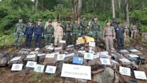 Thai cavalry seizes six million meth tablets in Chiang Mai clash