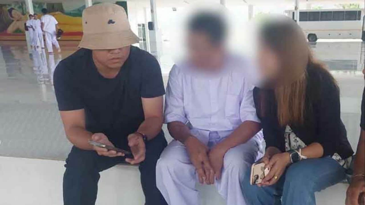 Thai scammer caught before monkhood escape attempt