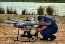 Thai Air Force tests gun-mounted drone amid border tensions