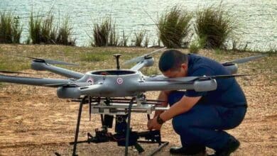 Thai Air Force tests gun-mounted drone amid border tensions