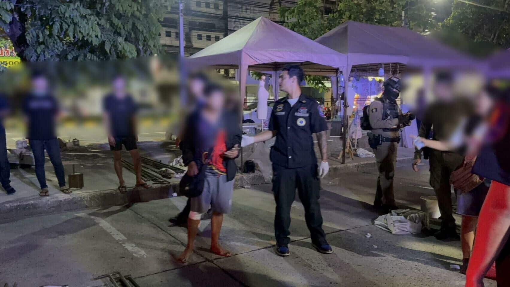 Market row turns ugly as perfume punks brawl in Pattaya | News by Thaiger