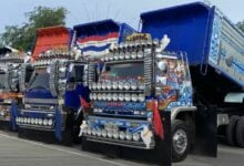 Why trucks and buses in Thailand are moving works of art