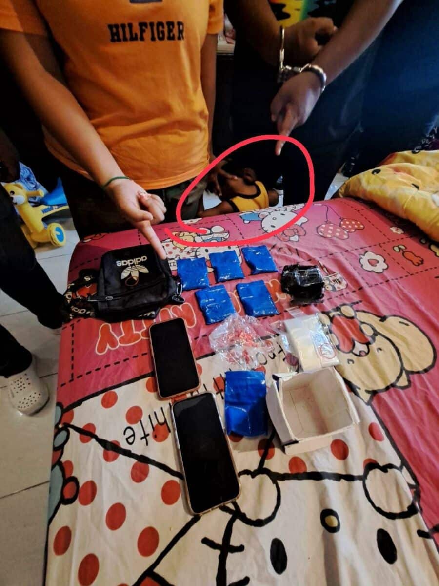 Pattaya couple cuffed for meth deal with toddler in tow | News by Thaiger