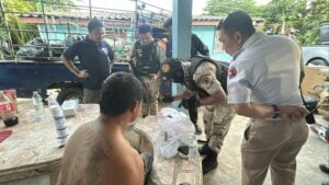 Meth-ed up! Panic, pipes and punters in Pattaya drugs den bust