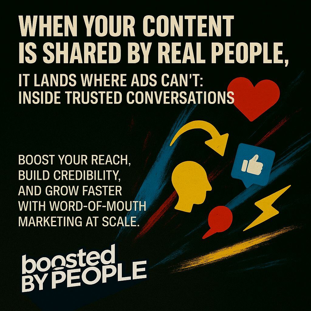 How businesses in Thailand are creating 10x more engagement without paid ads by becoming part of real conversations, powered by Boosted by People