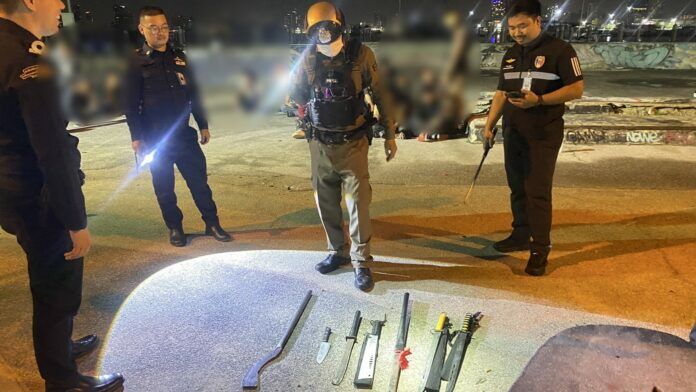 Pattaya police foil violent brawl at Bali Hai Pier skate park | News by Thaiger