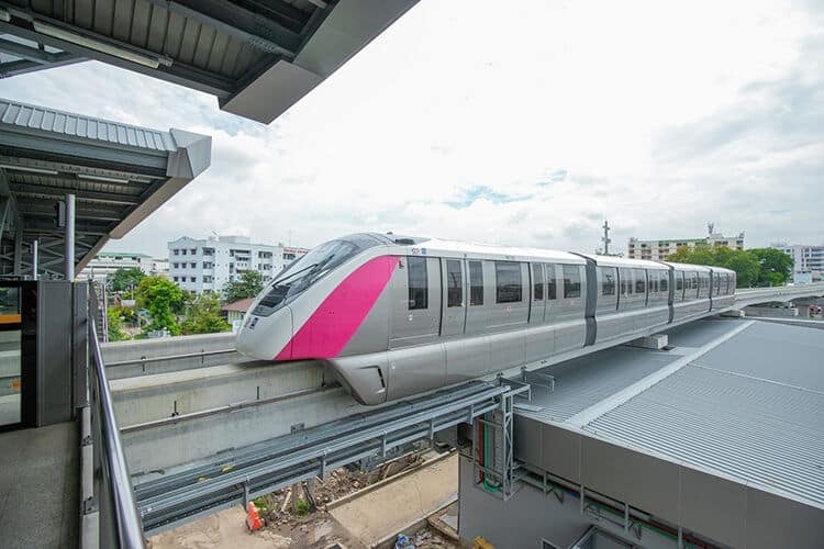 Pink Line extension to Muang Thong Thani now open | News by Thaiger