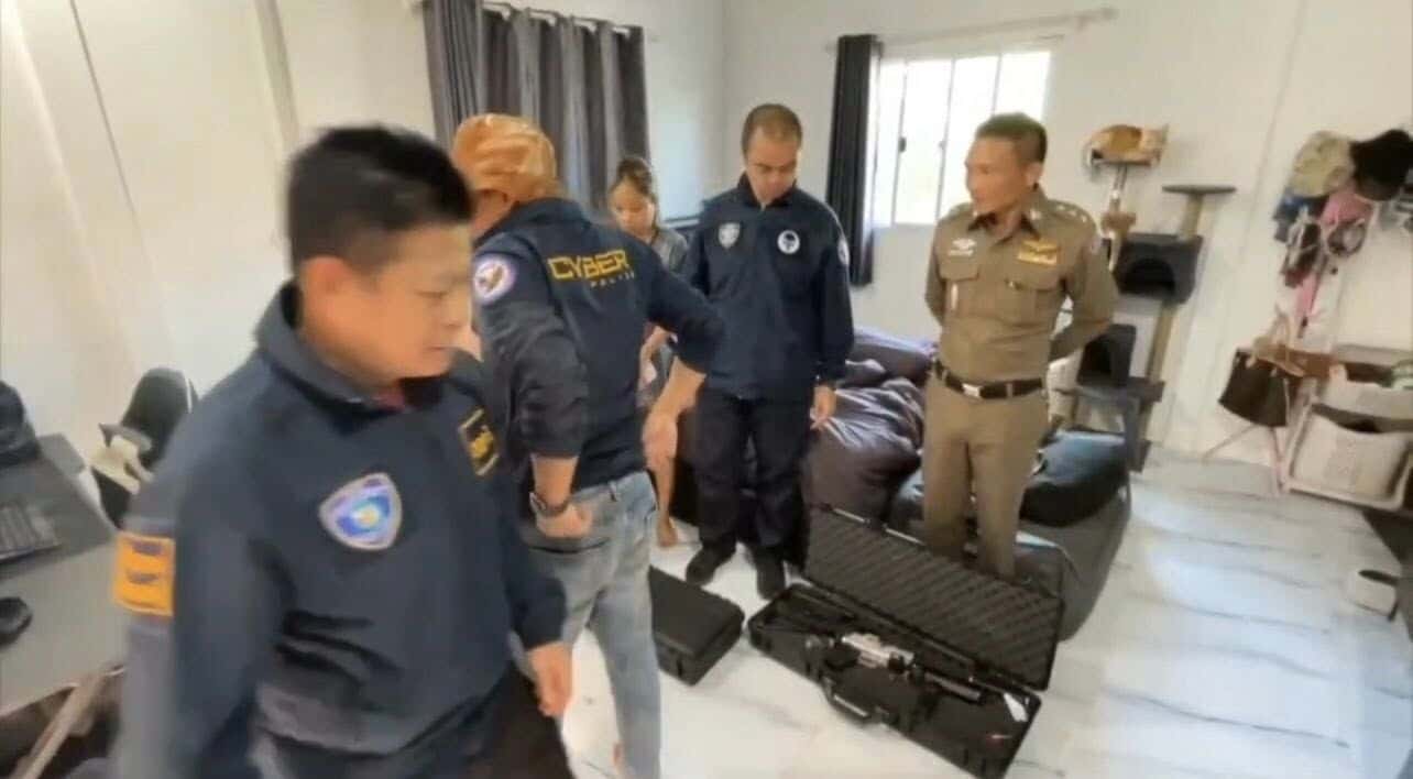 Silence is golden: Aussie cuffed over stash of illegal gun gear | News by Thaiger