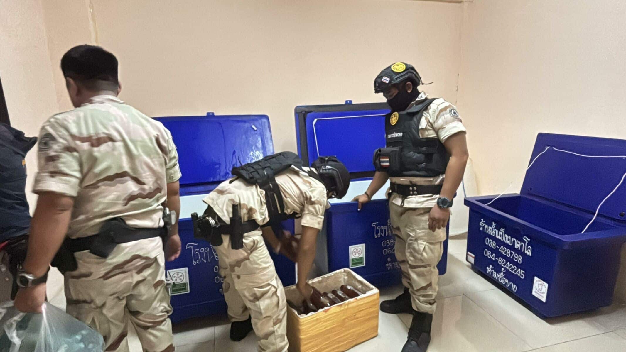 Pattaya police bottle kratom cocktail racket in midnight raids | News by Thaiger