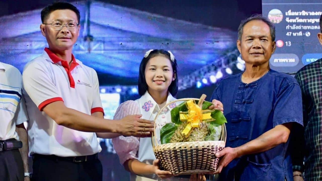 First floating durian in Thailand