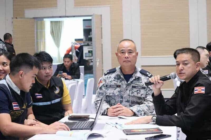 Disaster at sea: RTN drills for shipwreck chaos off Phuket | News by Thaiger