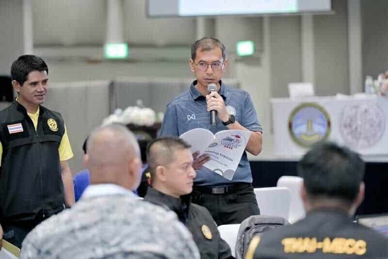 Disaster at sea: RTN drills for shipwreck chaos off Phuket | News by Thaiger