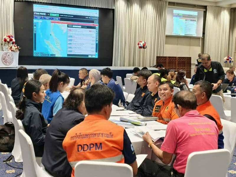 Disaster at sea: RTN drills for shipwreck chaos off Phuket | News by Thaiger