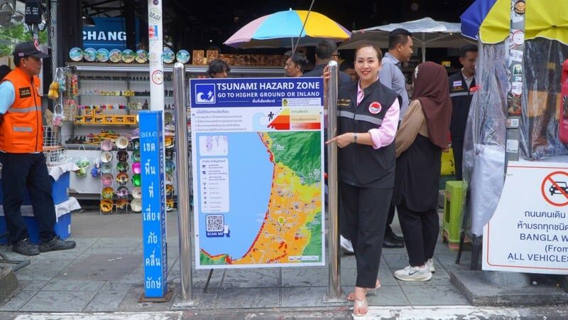 Wave of caution: Patong stages tsunami drill to save lives | News by Thaiger