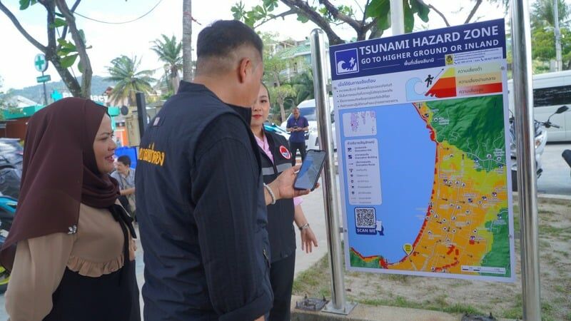 Wave of caution: Patong stages tsunami drill to save lives | News by Thaiger