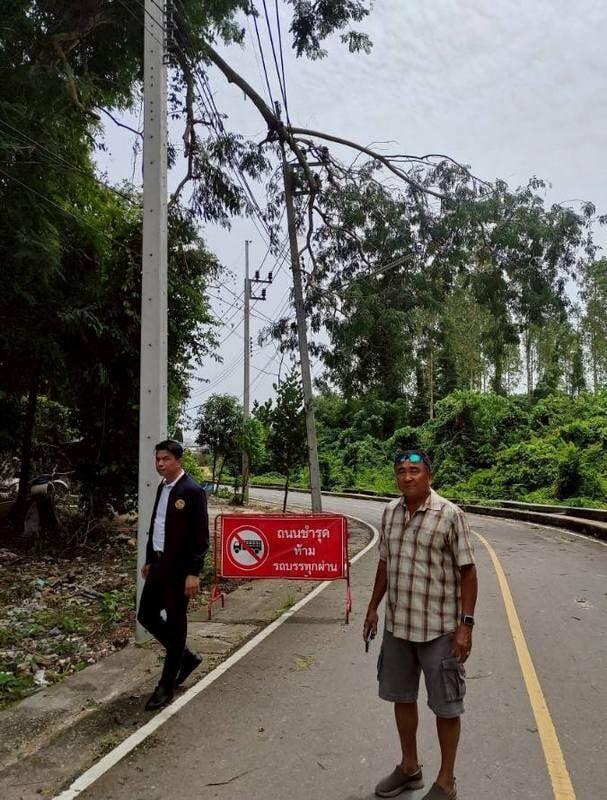 Homes wrecked, power poles downed in Thalang storm chaos | News by Thaiger