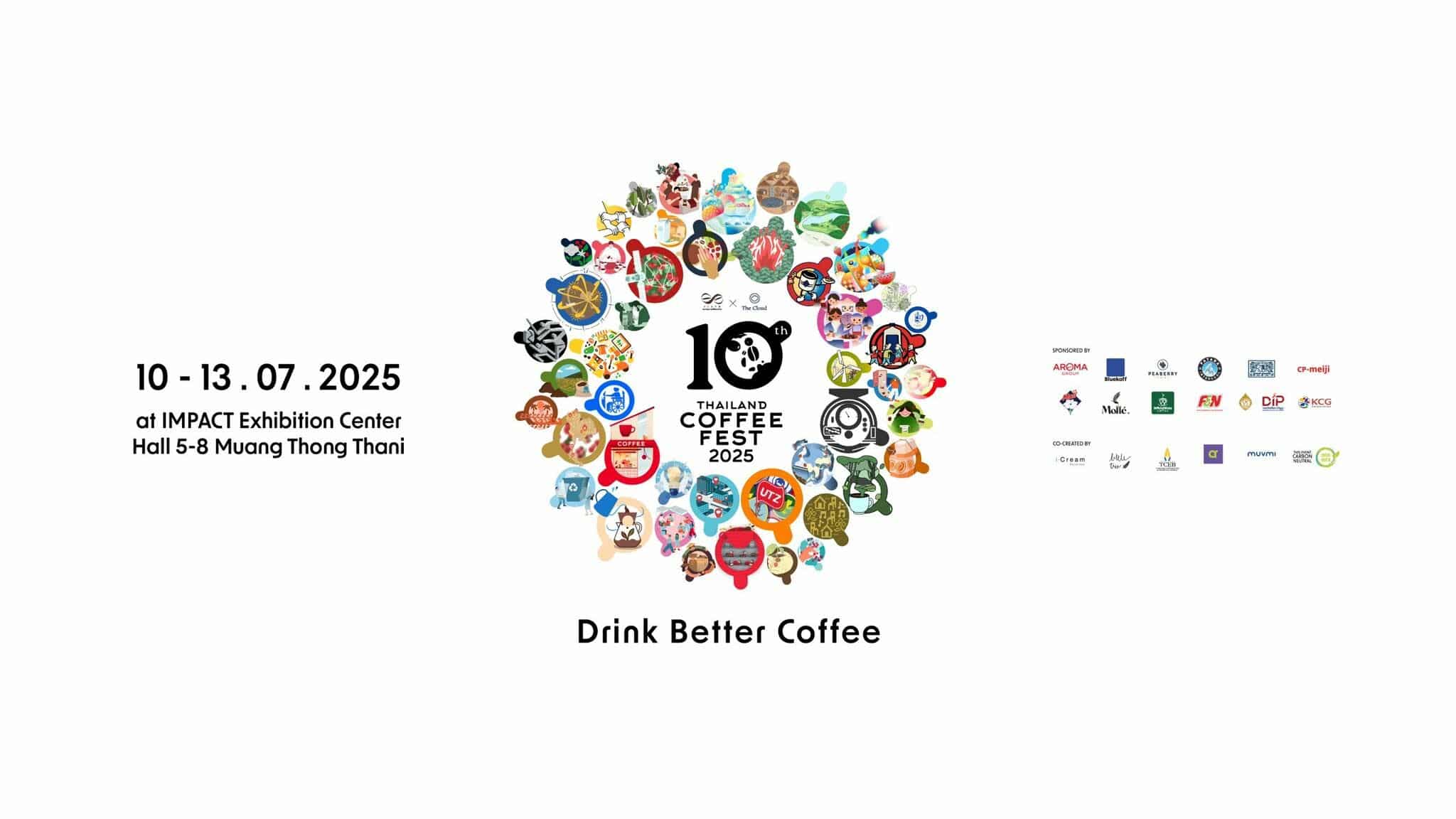 Thailand Coffee Fest 2025: Drink Better Coffee at IMPACT Muang Thong Thani