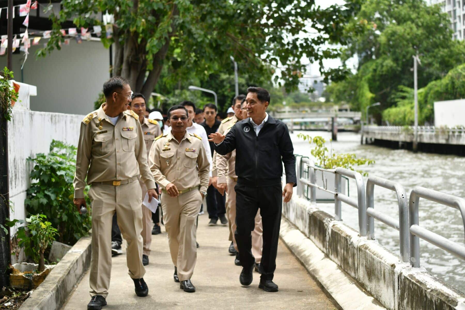 Bangkok unveils 47km canal walkway for safer commuting | News by Thaiger