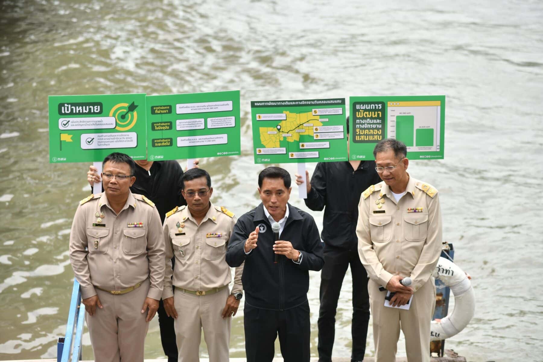 Bangkok unveils 47km canal walkway for safer commuting | News by Thaiger