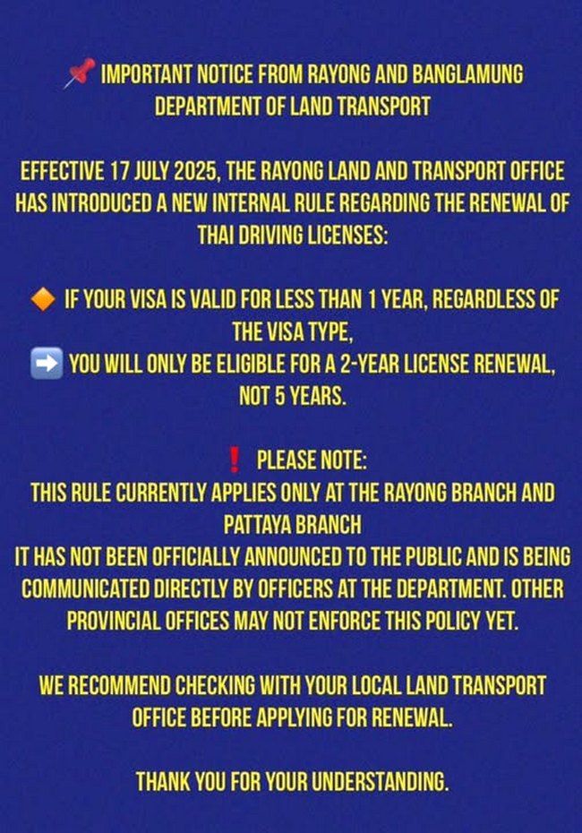 Pattaya expats rattled by driving licence clampdown | News by Thaiger