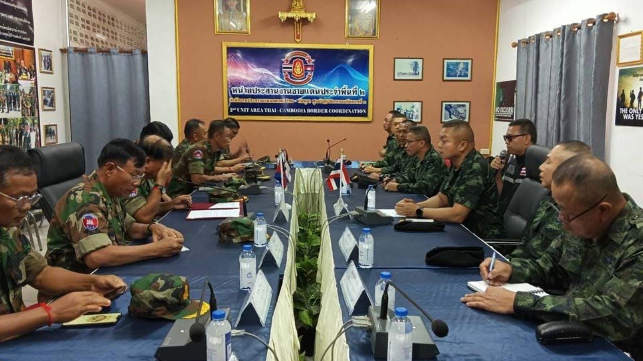 Thailand and Cambodia agree to ease border tensions after high-level military talks | Thaiger